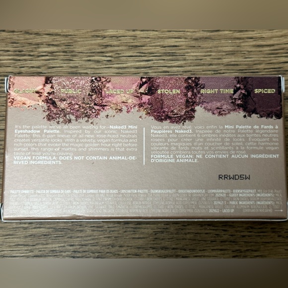 Naked3 Mini Eyeshadow Palette - Picture 6 of 6